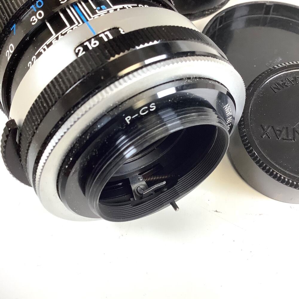 Bushnell 135mm f/2.8 Prime Camera Lens Pentax M42 Screw Mount w/ Filter & Case - Picture 9 of 10